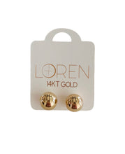 Load image into Gallery viewer, Luxe Gold Ball Studs
